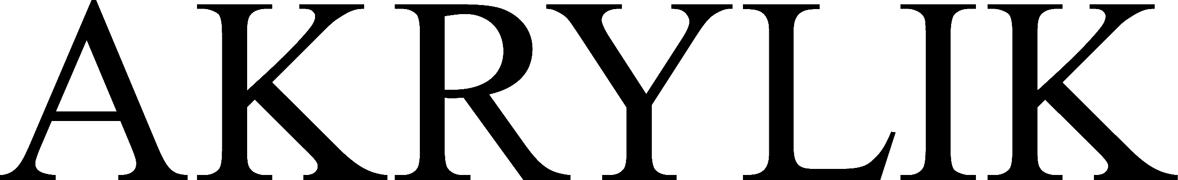 akrylik logo